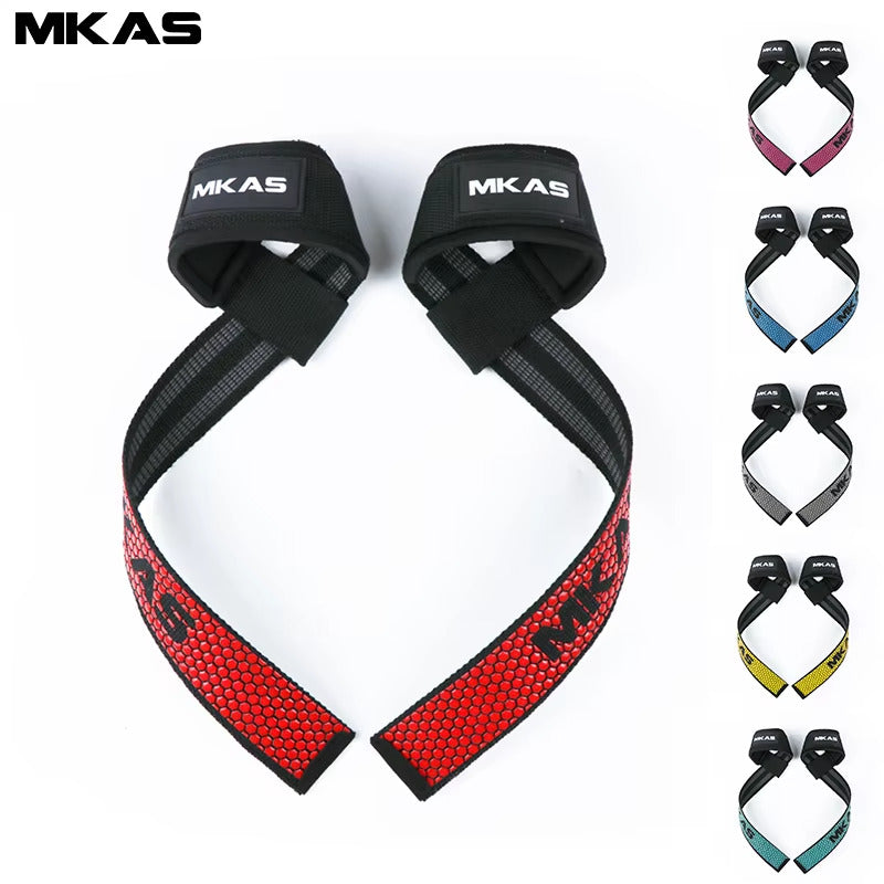 Gym Lifting Straps Fitness Gloves Anti-slip Hand Wraps