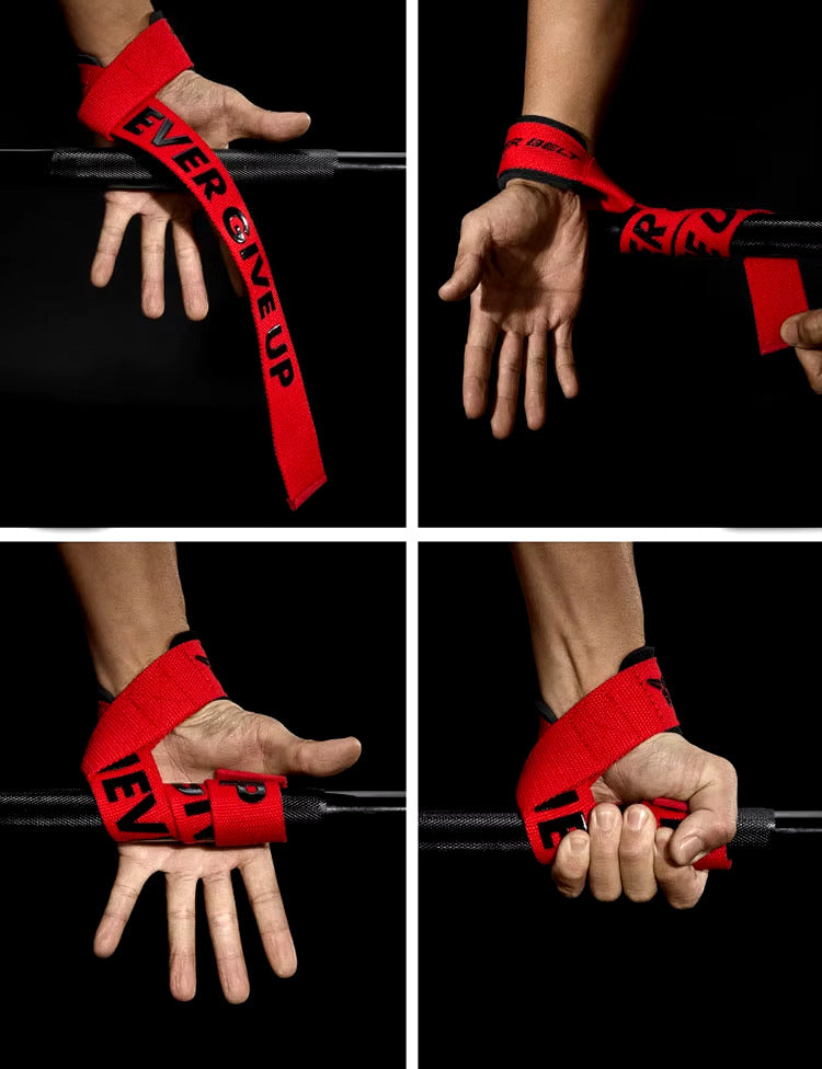 Gym Lifting Straps Fitness Gloves Anti-slip Hand Wraps