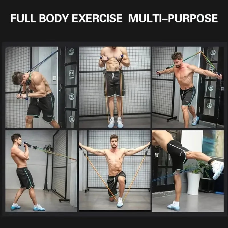 Exercise Resistance Bands for Strength and Muscle Buidling